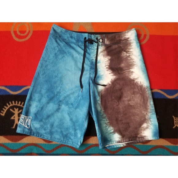 Element Blue Board Shorts - Picture 1 of 4